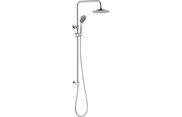 Round Shower Kit w/Overhead & Handset