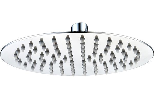 Ultra Slim Round 200mm Showerhead - St/Steel