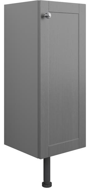 Valinso 300mm 1 Door Base Unit - Grey Ash