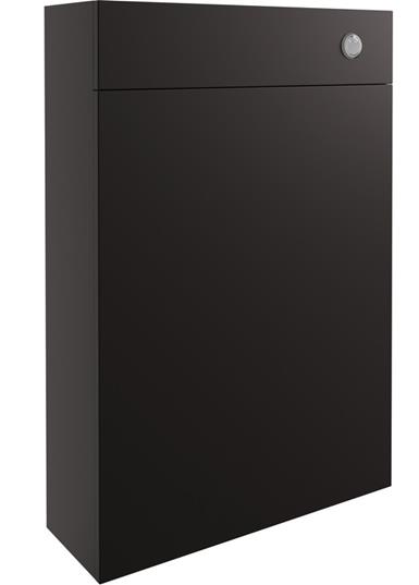 Venosia 600mm Slim WC Unit - Matt Graphite Grey