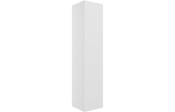 Morino 350mm Wall Hung 1 Door Tall Unit - Matt White