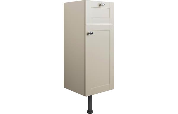 Valinso 300mm 1 Drawer, 1 Door Base Unit - Matt Latte