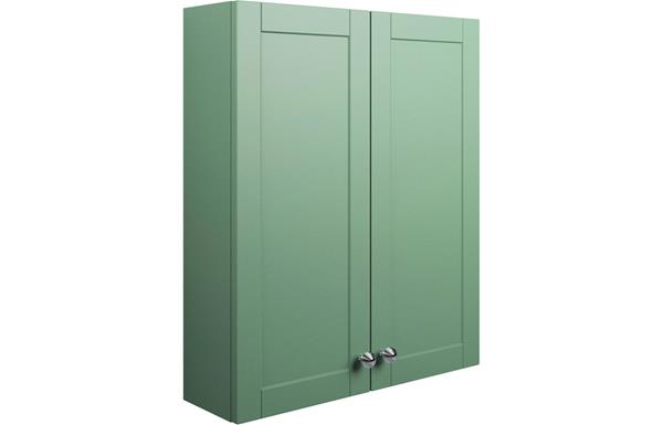 Valinso 600mm 2 Door Wall Unit - Matt Sage Green