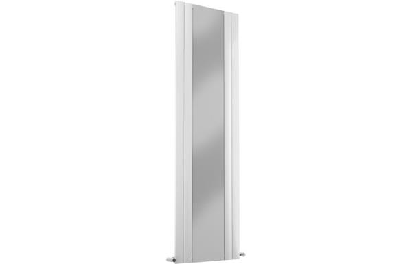 Modas 45mm Mirrored Radiator 605x1800mm - White