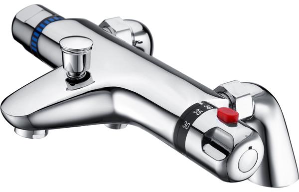 Deck Mounted Thermostatic Bath/Shower Mixer Valve