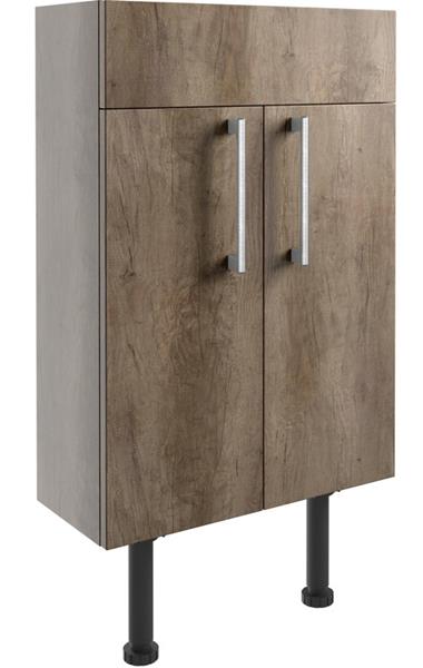 Venosia 500mm Slim Basin Unit - Nebraska Oak