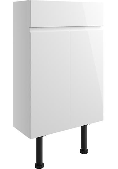 Butlas 500mm Slim Basin Unit - White Gloss