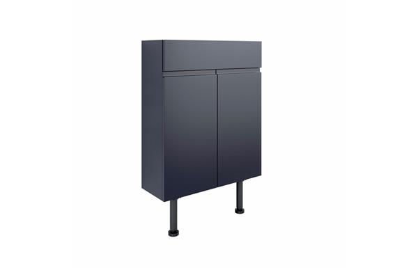 Butlas 600mm Slim Basin Unit - Matt Indigo Blue