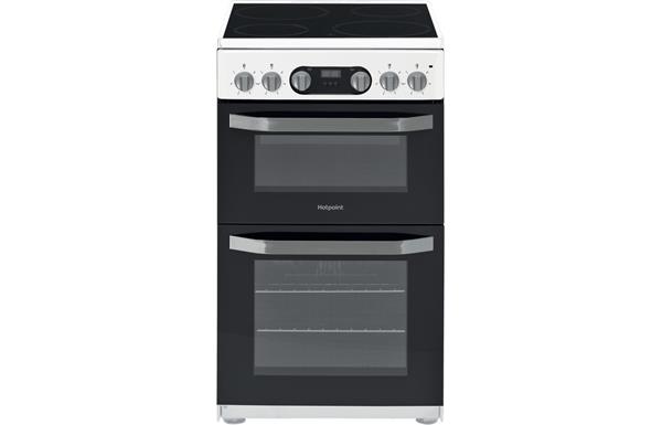 Hotpoint HD5V93CCW Slim Electric Cooker - White