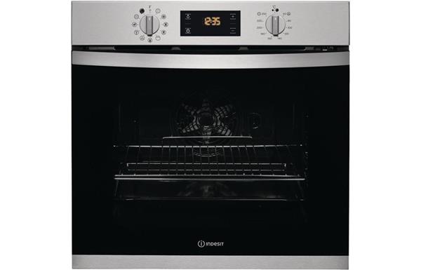 Indesit IFW 3841 P IX UK B/I Single Pyrolytic Oven - St/Steel