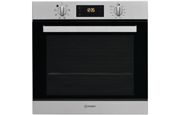 Indesit IFW 6540 P IX B/I Single Pyrolytic Oven - St/Steel