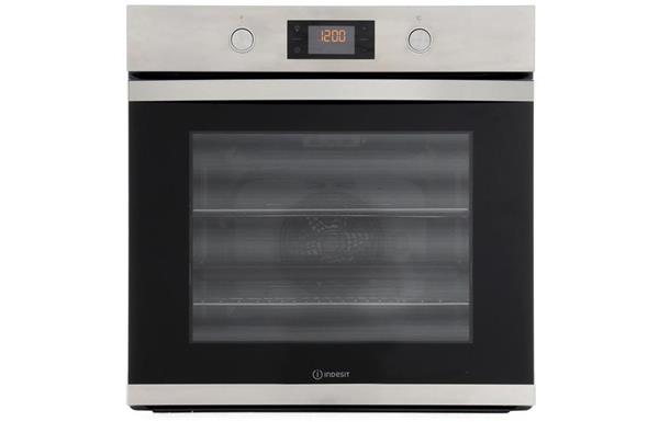 Indesit KFW3841JHIXUK B/I Single Electric Oven - St/Steel