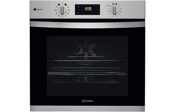 Indesit KFWS 3844 H IX UK B/I Single Electric Oven - St/Steel