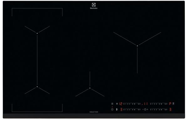 Electrolux KIV834 80cm Induction Hob - Black