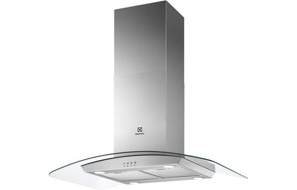 Electrolux LFI519X 90cm Curved Glass Island Hood - St/Steel