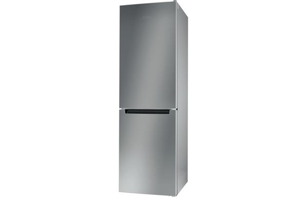 Indesit LI8 S1E S UK F/S Low-Frost 70/30 Fridge Freezer - Silver