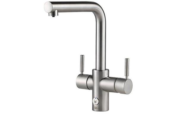 InSinkErator 4N1 L Shape Tap Only - Brushed Steel