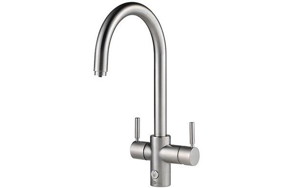 InSinkErator 4N1 J Shape Tap Only - Brushed Steel