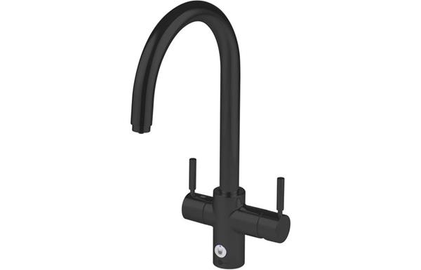 InSinkErator 4N1 J Shape Tap Only - Velvet Black