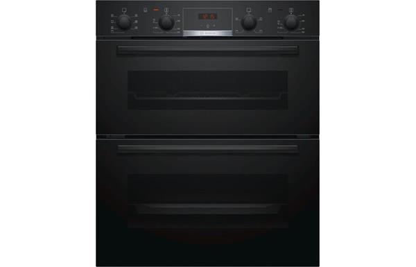 Bosch Series 4 NBS533BB0B B/U Double Electric Oven - Black