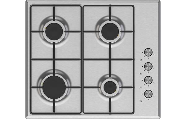 Prima PRGH106 60cm Gas Hob (Enamelled) - St/Steel