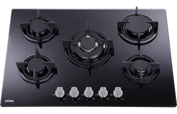 Prima+ PRGH214 70cm Gas on Glass Hob - Black