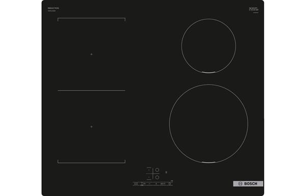 Bosch Serie 4 PWP611BB5B 60cm Induction Hob - Black Glass