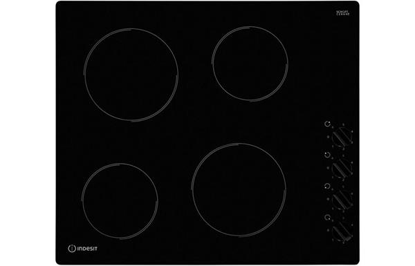 Indesit RI 860 C 60cm Ceramic Hob - Black