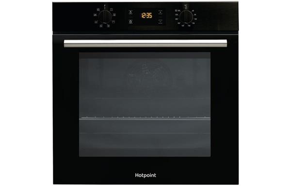 Hotpoint SA2 540 H BL B/I Single Electric Oven - Black