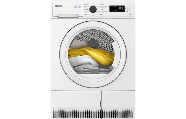 Zanussi ZDC82B4PW F/S 8kg Condenser Tumble Dryer - White