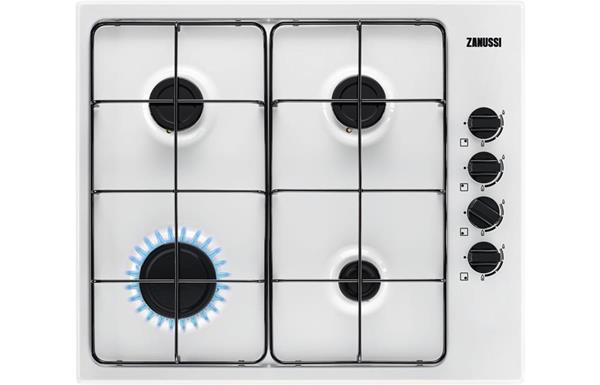 Zanussi ZGNN640W 60cm Gas Hob - White