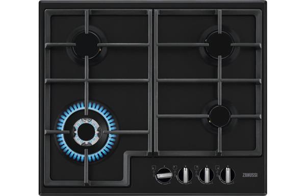 Zanussi ZGNN645K 60cm Gas Hob - Black