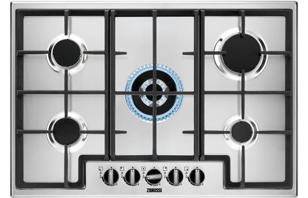 Zanussi ZGNN755X 75cm Gas Hob - St/Steel