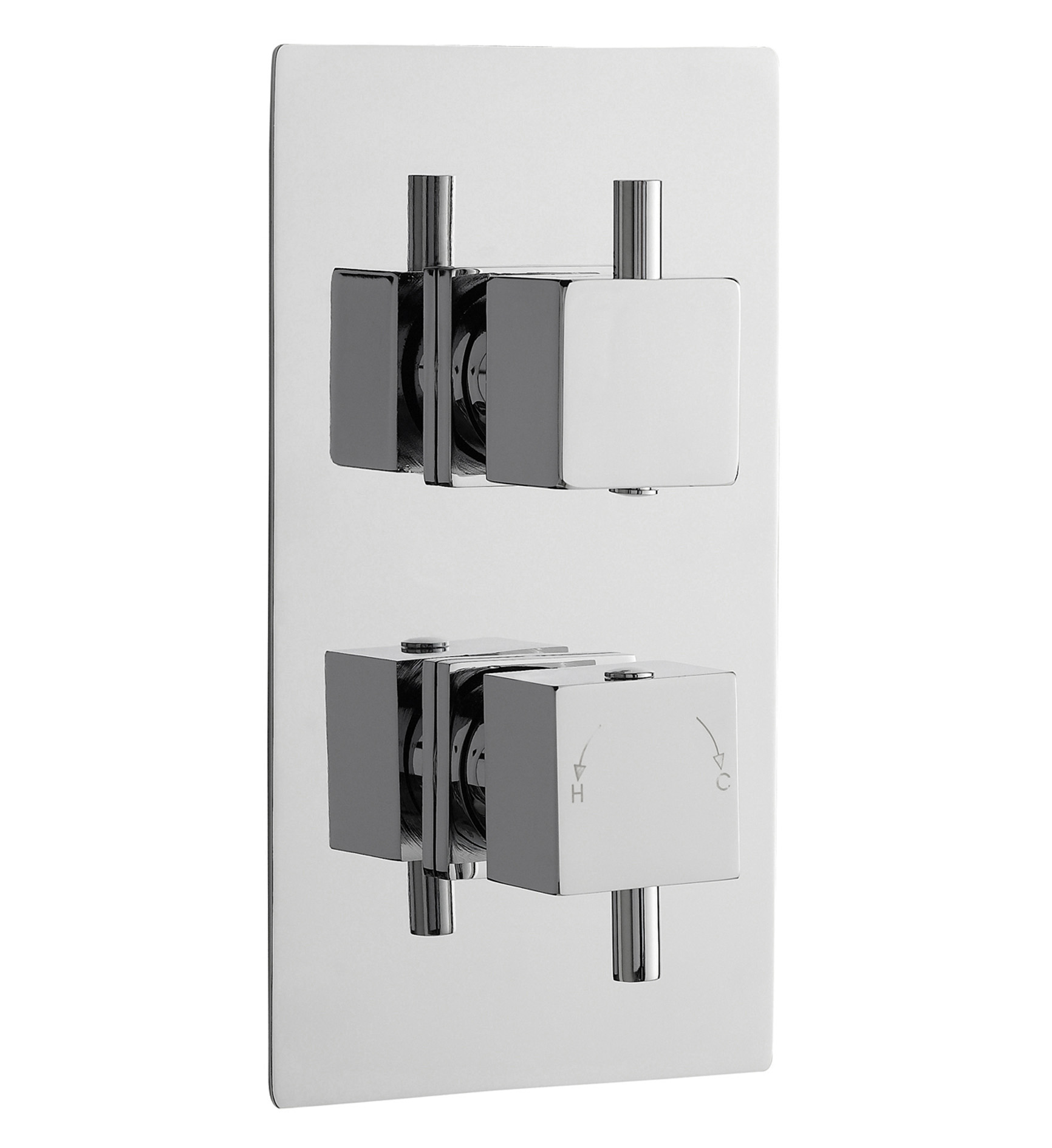 Twin Thermostatic Shower Valve