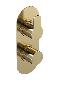 Twin Thermostatic Valve