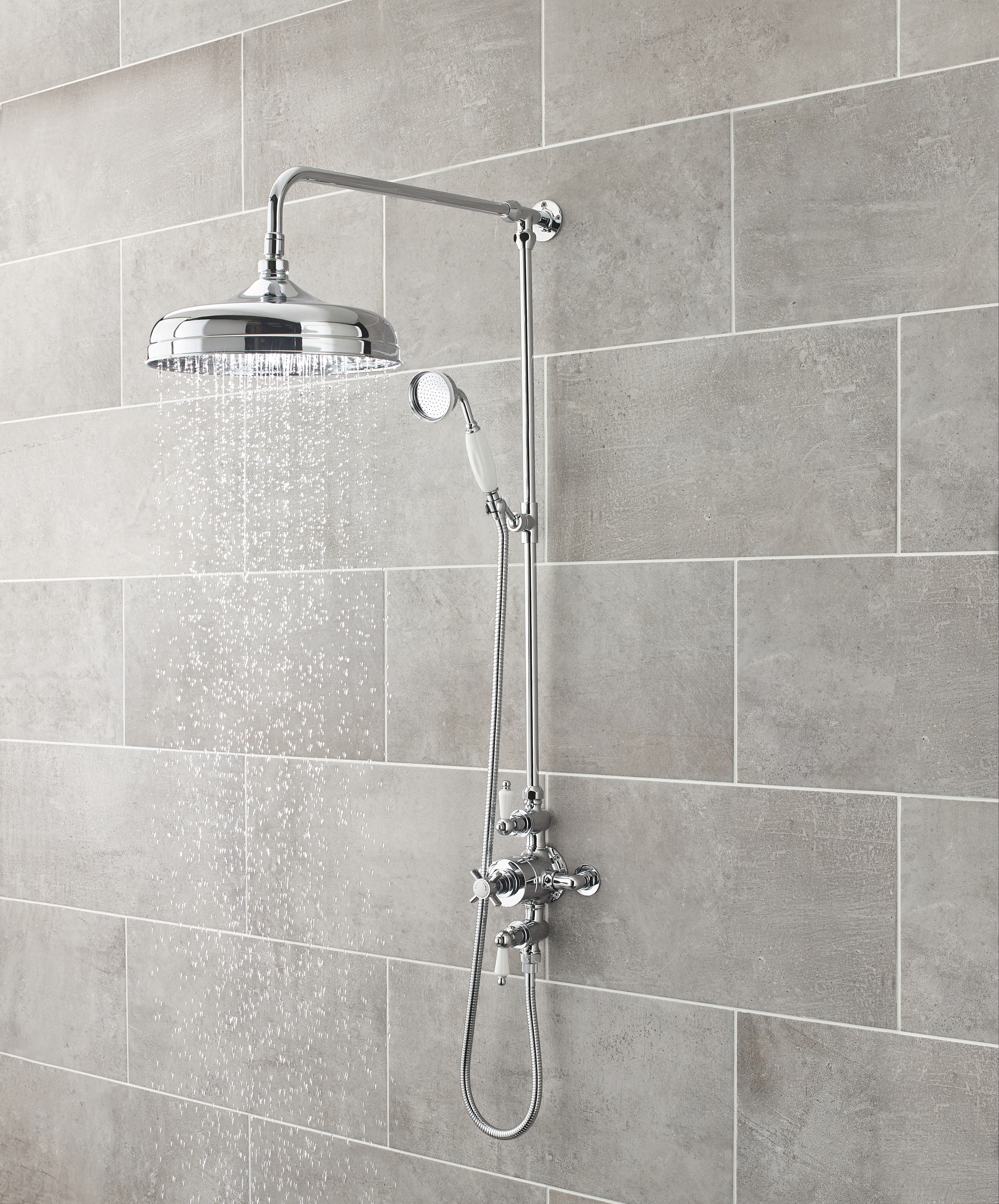 Triple Thermostatic Shower Valve