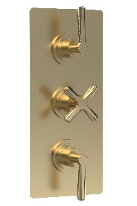 Triple Thermostatic Shower Valve