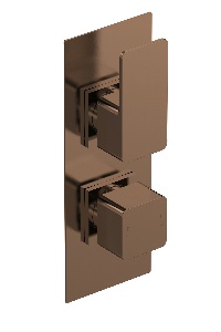 Windon Twin Thermostatic Valve with Diverter