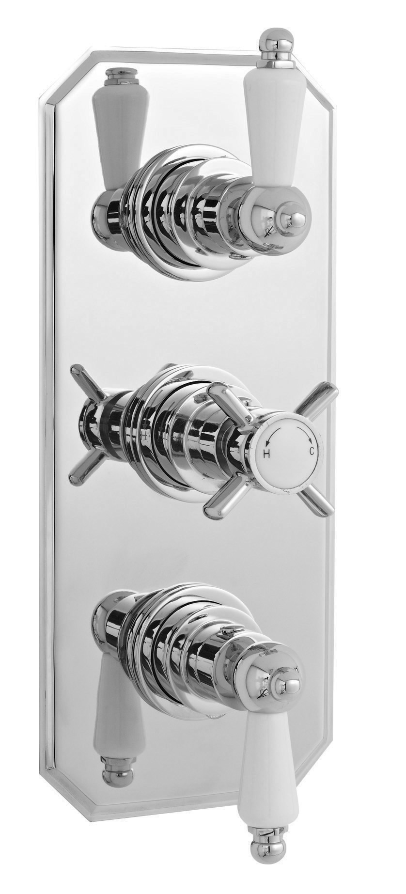 Triple Thermostatic Shower Valve