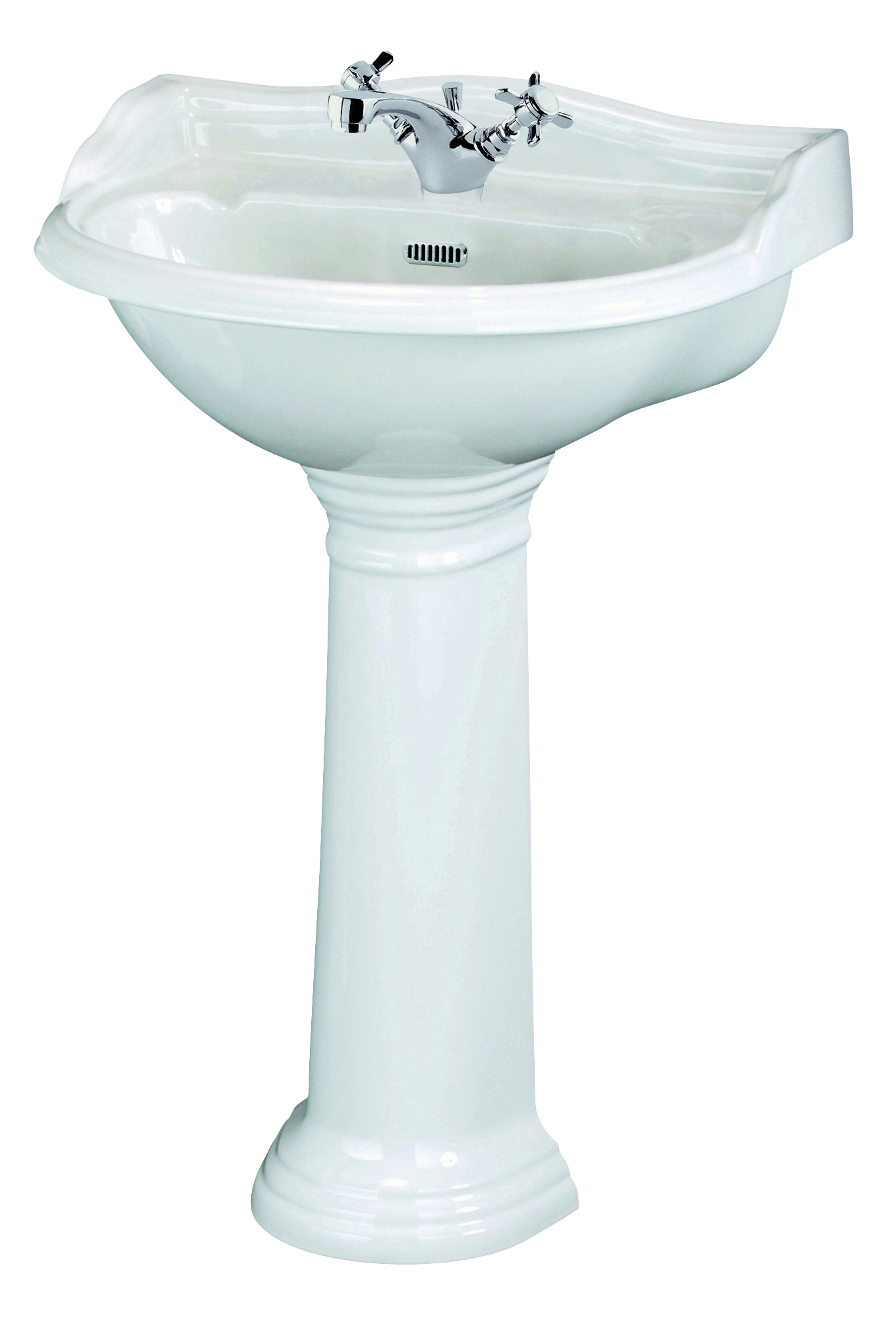 500mm Basin & Pedestal (1 Tap Hole)