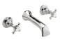 Wall Mounted Bath Spout & Stop Taps