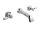 3 Tap Hole Wall Mounted Basin Mixer