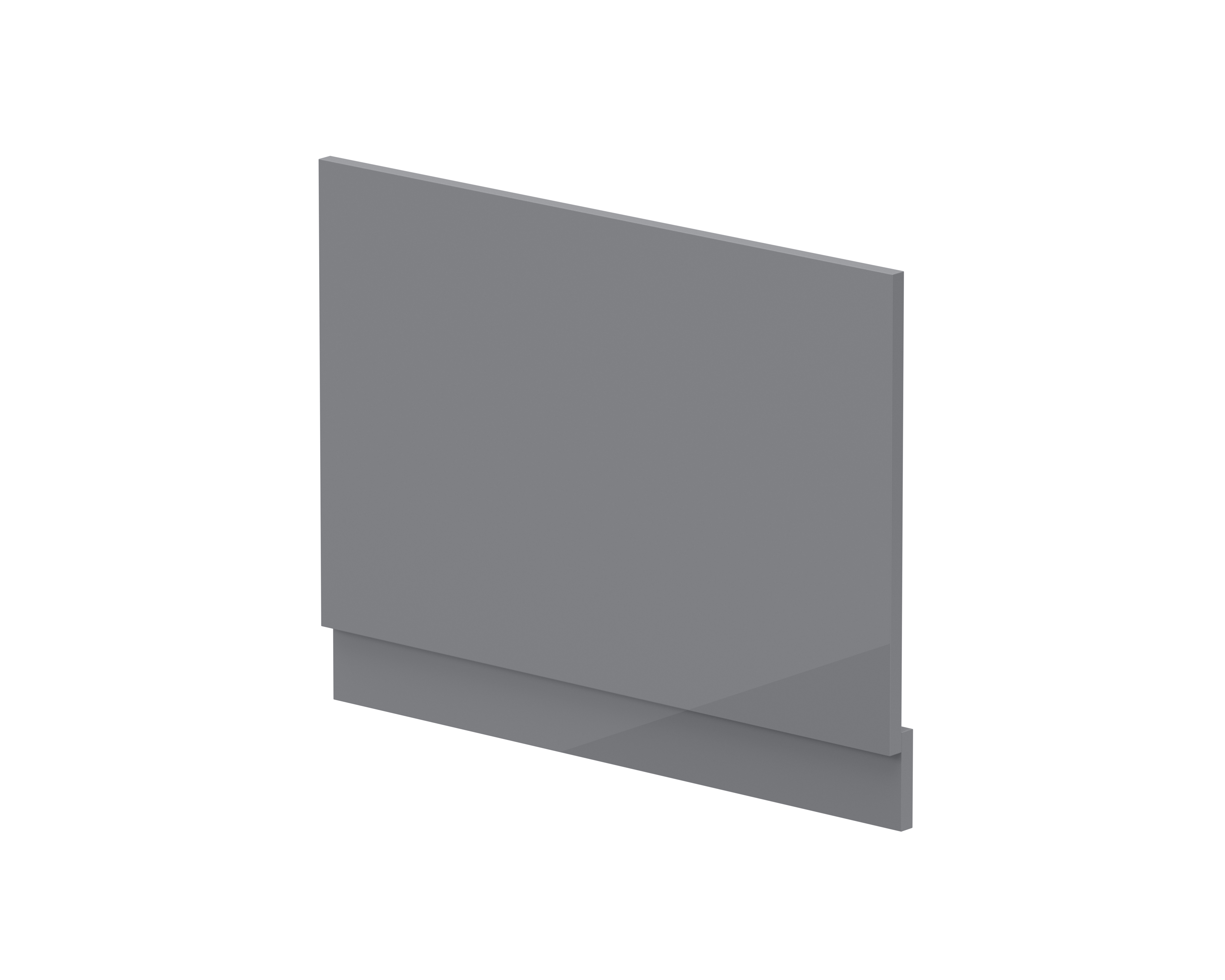 Straight End Panel & Plinth (750mm)