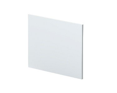 700mm Square Shower Bath End Panel