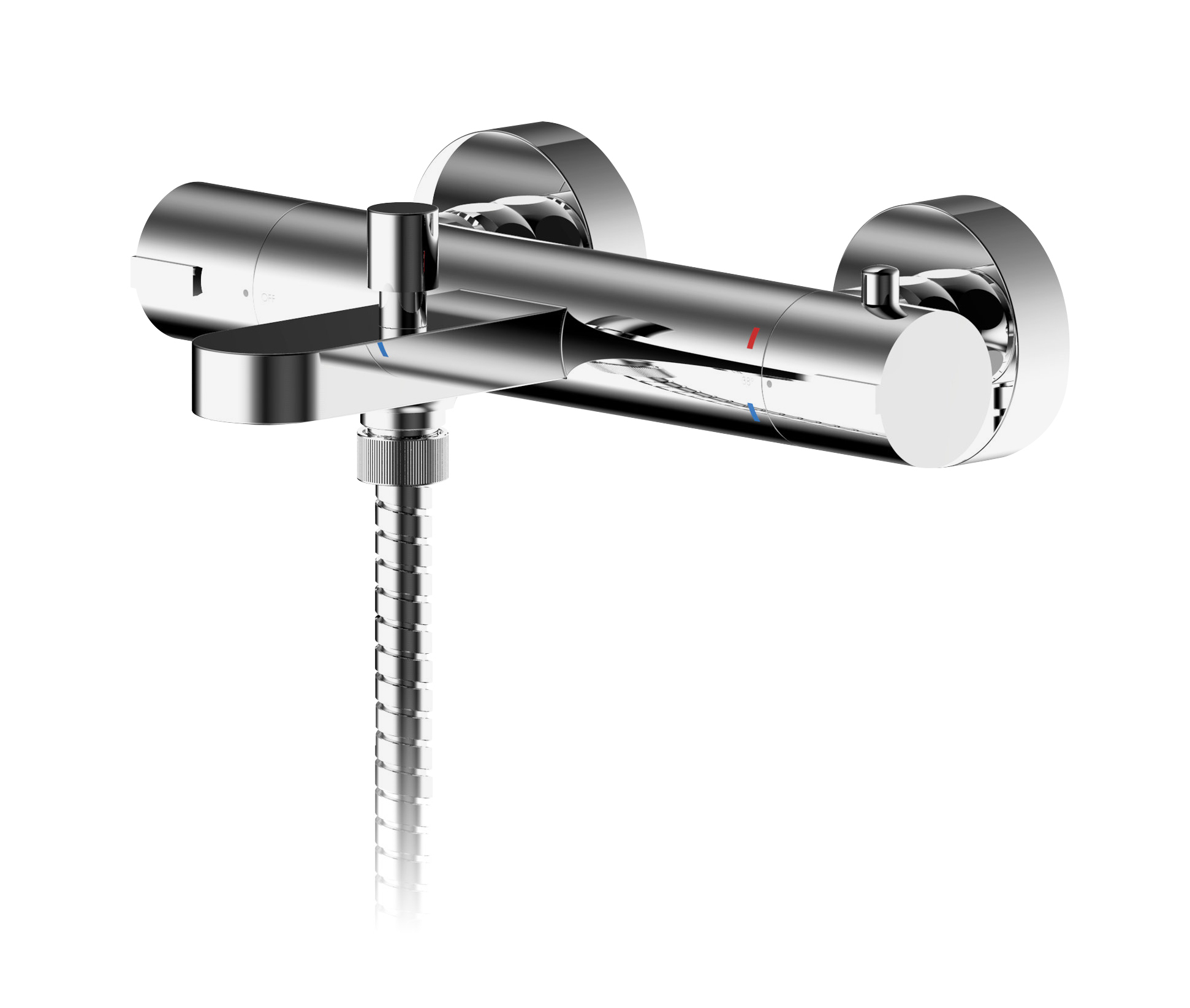 Wall Mounted Thermostatic Bath Shower Mixer