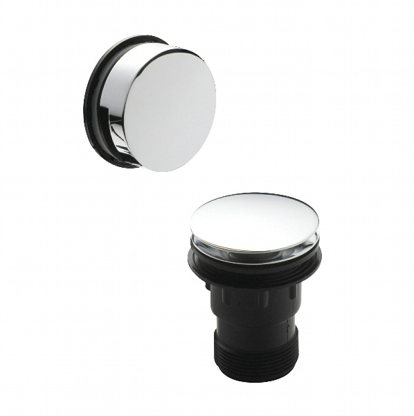 Inset Bath Push Button Waste