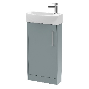 440mm Floor Standing 1 Door Unit & 1TH Basin LH