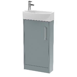 440mm Floor Standing 1 Door Unit & 1TH Basin RH