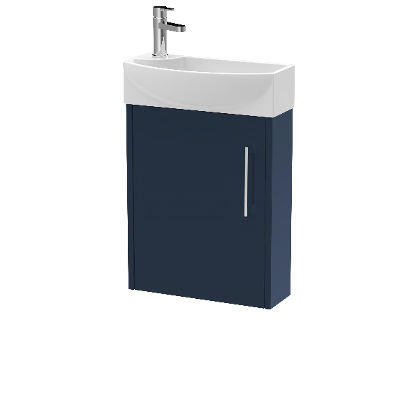 440mm Wall Hung 1-Door Unit & 1TH Basin RH