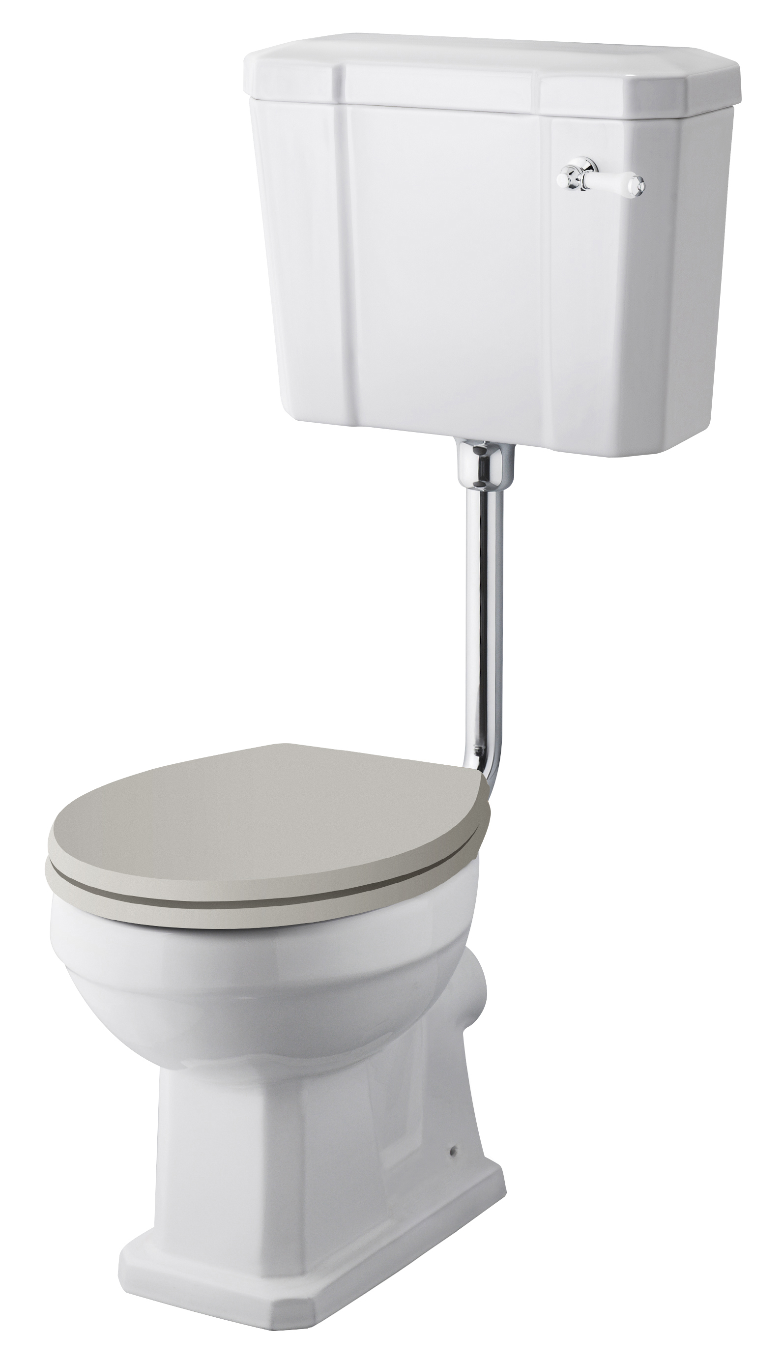 Comfort Height Low Level WC & Flush Pipe